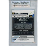 Ray Lewis Autographed 2023 Topps Composite #153 Trading Card Beckett 53067