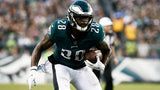 Wendell Smallwood Signed Eagles Mini Helmet (JSA COA) 2016 5th Round Pick RB