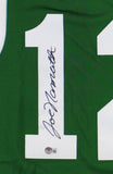 Joe Namath Signed New York Jets Mitchell & Ness Authentic Green Jersey