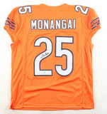 Kyle Monangai Signed Chicago Bears Jersey (JSA) Ex-Rutgers Scarlet Knight R.B.