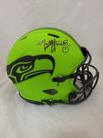 MATT HASSELBECK SIGNED SEATTLE SEAHAWKS F/S RAVE SPEED AUTHENTIC HELMET BAS