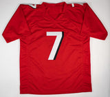 Bijan Robinson Signed Falcons Jersey (Beckett) Atlanta 2023 1st Round Pck / R.B.