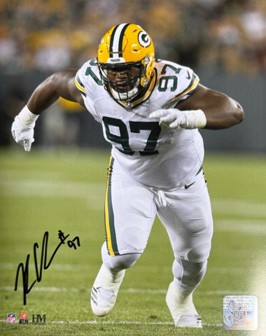 Green Bay Packers Defensive Tackle KENNY CLARK Signed 8x10 Photo #2 AUTO