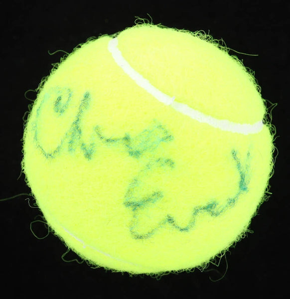 Chris Evert Signed Tennis Ball (JSA COA) 157 Career Titles / 1988 Gold Medalist