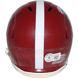 Bryce Young Signed Alabama Crimson Red Mini Helmet Beckett 40663