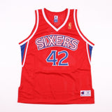 Jerry Stackhouse Signed Philadelphia 76ers Champion Style Jersey Beckett COA