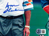Don Shula Signed Miami Dolphins 8x10 Photo (Beckett) NFL's Winningest Head Coach