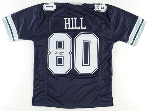 Tony Hill Signed Dallas Cowboys Jersey (JSA) Super Bowl XII Champion Receiver