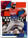 Sandy Alcantara Signed Dominican Republic Baseball Classic Jersey (JSA COA)