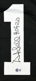Donnie Shell Autographed Black Pro Style Jersey HOF - Beckett W Hologram *Black