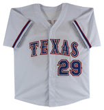 Adrian Beltre Authentic Signed White Pro Style Jersey Autographed JSA
