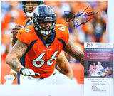 Dalton Risner Autographed 8x10 Photo JSA COA