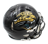 Travis Hunter Signed Jacksonville Jaguars Speed Authentic TB 95-12 Black Helmet