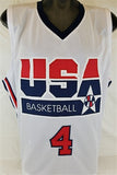 Christian Laettner Signed Team USA Jersey (JSA) 1992 Gold Medal Dream Team