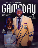 Ray Lewis Signed Baltimore Ravens Gameday Magazine Beckett 42752