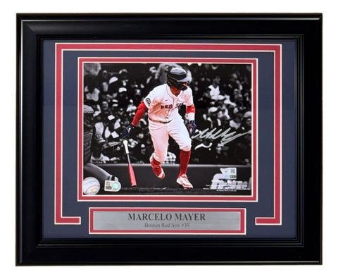 Marcelo Mayer Signed Framed 8x10 Boston Red Sox Photo Fanatics