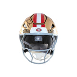 Purdy Kittle Autographed San Francisco 49ers Helmet F/S Axiom Beckett 58573