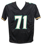 Tony Boselli Autographed/Signed Pro Style Black XL Jersey BAS 40275