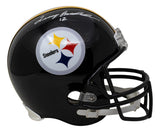 Terry Bradshaw Signed Pittsburgh Steelers Full Size Replica Helmet BAS