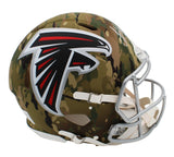 Julio Jones Signed Atlanta Falcons Speed Authentic Camo NFL Helmet