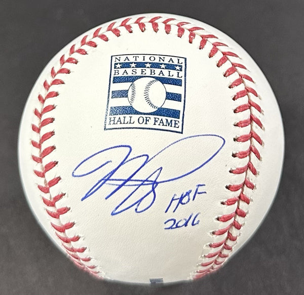 Mike Piazza Signed MLB HOF Logo Baseball HOF 2016 Autograph Mets Fanatics COA