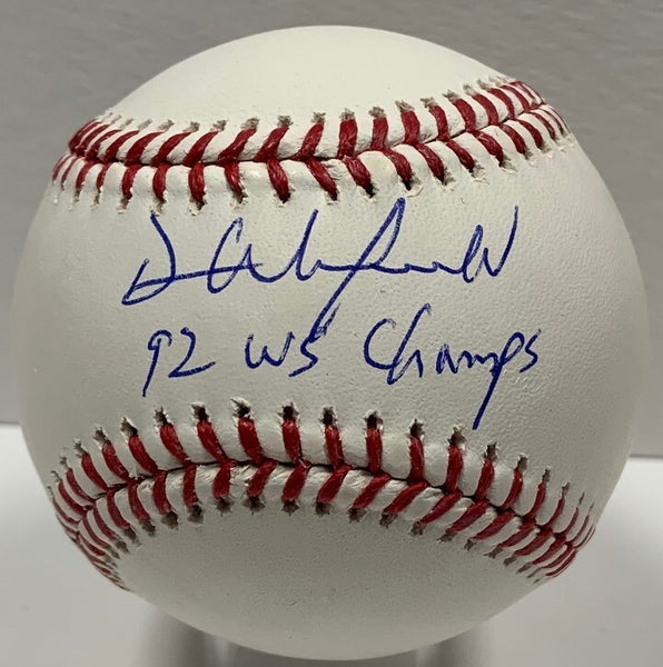 Blue Jays DAVE WINFIELD Signed Official MLB Baseball AUTO w/ "'92 WS Champs" JSA