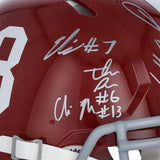 Autographed Alabama Helmet