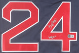 Manny Ramirez Signed Boston Red Sox Jersey Inscribed "MBM" (Beckett) O.F. / D.H.