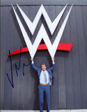 Vince McMahon Authentic Signed 8.5x11 Vertical Photo Autographed JSA #XX52878