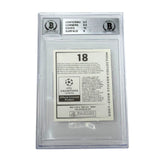 Kaka Signed 2007-08 Panini Champions League Stickers #18 - BGS 9 AUTO 10