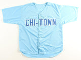 Michael Busch Signed Chicago Cubs Chi Town Powder Blue Jersey (Beckett) 1st Base