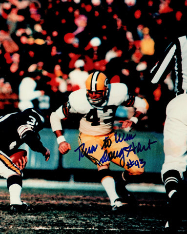 Packers Defensive Back DOUG HART (d) Signed 8x10 AUTO Photo #4 - SB I & II Champ