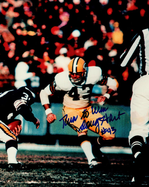 Packers Defensive Back DOUG HART (d) Signed 8x10 AUTO Photo #4 - SB I & II Champ