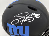 SAQUON BARKLEY SIGNED GIANTS ECLIPSE FULL SIZE AUTHENTIC HELMET BECKETT 192185