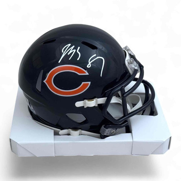 Luther Burden Autographed Signed Chicago Bears Mini Helmet - Beckett