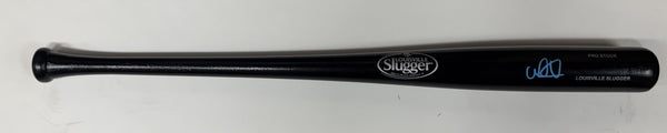 Brewers WILLIAM CONTRERAS Signed Louisville Slugger Black Bat AUTO - BAS