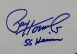 Paul Hornung Notre Dame Signed/Inscribed "56 Heisman" 16x20 B/W Photo JSA 158268