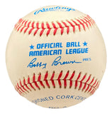 Ted Williams Red Sox Signed Official American League Baseball BAS AC22617