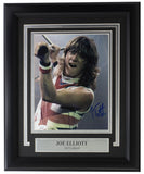 Joe Elliott Signed Framed 8x10 Young Def Leppard Photo JSA ITP