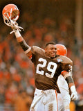 Frank Minnifield & Hanford Dixon Signed Cleveland Browns Dawg Pound Jersey /GTSM