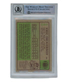 Eric Dickerson Signed 1984 Topps #280 Auto 10 Trading Card HOF Beckett 40351