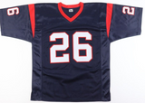 Devin Singletary Signed Houston Texans Jersey (Beckett) 2019 Rookie Running Back