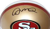 Joe Montana Autographed San Francisco 49ers VSR4 Mini Helmet JSA 40325