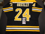 Terry O'Reilly Signed Boston Bruins Jersey (JSA COA) 2xNHL All Star Winger