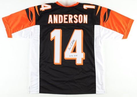 Kenny Anderson Signed Cincinnati Bengals Jersey Inscr "2021 Ring of Honor" (JSA)
