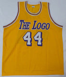 Los Angeles Lakers Jerry West Autographed Signed Yellow Jersey JSA #WPP514344