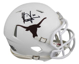 Texas Vince Young Authentic Signed Speed Mini Helmet W/ Case BAS Witnessed
