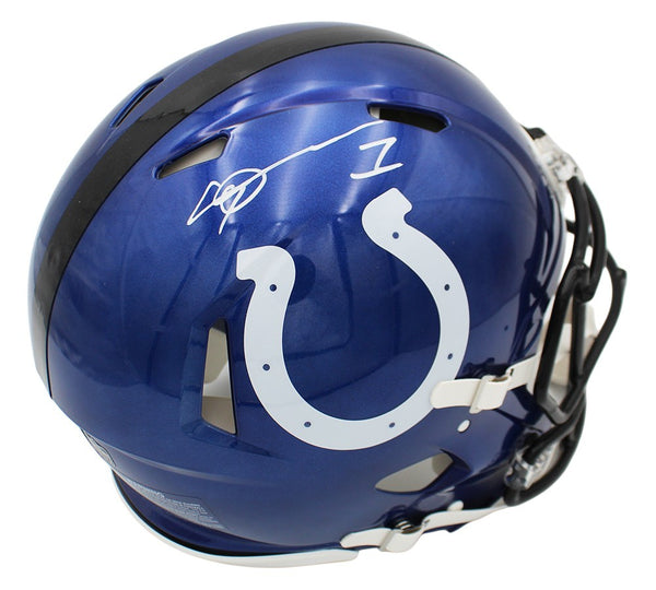 Sauce Gardner Signed Indianapolis Colts Speed Authentic Rivalries NFL Helmet