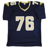 Orlando Pace Signed St Louis Rams Jersey (Beckett) Hall of Fame Offensive Tackle