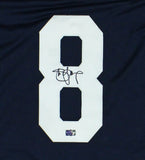 Steve Young Signed BYU Custom Navy Blue Jersey
